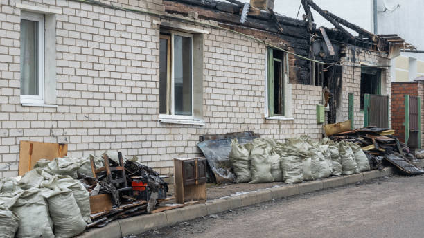 Professional Fire Damage Repair technician working in Ellicott City, MD